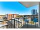 Stunning panoramic city views from private balcony at 805 N 4Th Ave # 609, Phoenix, AZ 85003