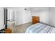 Bright bedroom with a bed and a dresser. Access to hallway and closet at 805 N 4Th Ave # 609, Phoenix, AZ 85003
