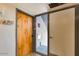 Apartment entry door with wood door and mailbox at 805 N 4Th Ave # 609, Phoenix, AZ 85003