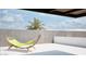 Relaxing patio with hammock and desert landscaping views at 10420 N 64Th Pl, Paradise Valley, AZ 85253