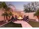 Cozy fire pit area perfect for outdoor gatherings at 20404 W Crescent Dr, Buckeye, AZ 85396