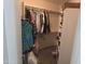 Large walk-in closet with shelving and hanging rods at 2101 S Meridian Rd # 274, Apache Junction, AZ 85120