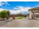 Artificial turf backyard with patio and sitting area at 2837 W Minton St, Phoenix, AZ 85041