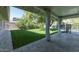 Covered patio with view of grassy backyard at 4034 E Osborn Rd, Phoenix, AZ 85018