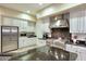 Modern kitchen featuring stainless steel appliances and granite at 6217 E Sienna Bouquet Pl, Cave Creek, AZ 85331