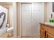 Clean bathroom with shower/tub combo and updated vanity at 755 W 2Nd St, Mesa, AZ 85201