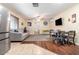 Bright living room featuring hardwood floors and dining area at 755 W 2Nd St, Mesa, AZ 85201