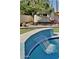 Stunning pool with a waterfall feature and spacious backyard at 755 W 2Nd St, Mesa, AZ 85201