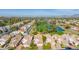 Aerial view of community with golf course and mountain views at 8062 E Cortez Dr, Scottsdale, AZ 85260