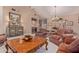 Bright dining room with a chandelier, hardwood floors, and seating for six at 8062 E Cortez Dr, Scottsdale, AZ 85260