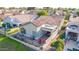 Aerial view of home with patio and grill, near pool at 8062 E Cortez Dr, Scottsdale, AZ 85260