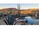 Backyard pool with desert mountain backdrop at 9784 E Miramonte Dr, Scottsdale, AZ 85262