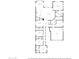 Detailed floor plan showcasing the layout of this home, including the bedrooms, bathrooms, and kitchen area at 15312 S 181St Dr, Goodyear, AZ 85338