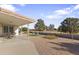 Backyard patio with seating area and view of a golf course at 4047 E Catalina Cir, Mesa, AZ 85206