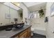 Stylish bathroom with vessel sink and updated fixtures at 4047 E Catalina Cir, Mesa, AZ 85206