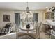 Elegant dining area with a view to the outdoors at 4047 E Catalina Cir, Mesa, AZ 85206
