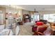 Open living area with comfortable seating and a view of the backyard at 17475 W Caribbean Ln, Surprise, AZ 85388