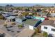 House and neighborhood view from above at 602 E Taylor St, Tempe, AZ 85288