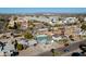 Wide aerial view of home and neighborhood at 602 E Taylor St, Tempe, AZ 85288