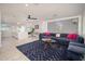 Spacious living area showcasing a comfortable sectional sofa and stylish decor at 602 E Taylor St, Tempe, AZ 85288