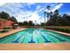 Inviting community swimming pool with lap lanes at 9048 E Cedar Waxwing Dr, Sun Lakes, AZ 85248