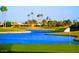 Scenic golf course with water features at 9048 E Cedar Waxwing Dr, Sun Lakes, AZ 85248