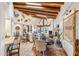 Dining area with round table and wicker chairs at 9250 E Whitethorn Cir, Scottsdale, AZ 85266