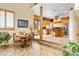 Kitchen boasts a large island, ample cabinetry, and stainless steel appliances at 2697 E Via Del Arboles --, Gilbert, AZ 85298