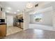 Kitchen with stainless steel appliances and wood cabinets at 10515 W Oak Ridge Dr, Sun City, AZ 85351