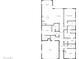 This home's floor plan shows the layout of the rooms and the flow of the home at 10559 E Simone Ave, Mesa, AZ 85212