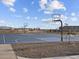 Community basketball court with professional hoops and playing surface, perfect for recreation and exercise at 17749 W Elm St, Goodyear, AZ 85395