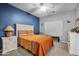 Bright bedroom with a comfortable bed and stylish dresser at 12438 N Saguaro Blvd # 126, Fountain Hills, AZ 85268