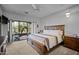 Spacious main bedroom with king bed and en-suite bath at 12438 N Saguaro Blvd # 126, Fountain Hills, AZ 85268