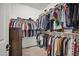 Large walk-in closet with shelving and hanging rods at 12438 N Saguaro Blvd # 126, Fountain Hills, AZ 85268