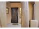 Close-up view of the front door and entryway at 12438 N Saguaro Blvd # 126, Fountain Hills, AZ 85268