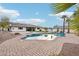 Relaxing pool and patio area with mountain views at 1750 E Euclid Ave, Phoenix, AZ 85042