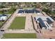 Aerial view of the estate showing the house, pool, and landscaping at 6215 N Casa Blanca Dr, Paradise Valley, AZ 85253