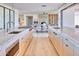 Well-appointed kitchen featuring double islands, stainless steel appliances, and open layout at 6215 N Casa Blanca Dr, Paradise Valley, AZ 85253