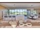 Stylish open kitchen and dining area with modern countertops and decor, perfect for entertaining at 6215 N Casa Blanca Dr, Paradise Valley, AZ 85253