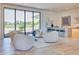 Bright and inviting living room with ample seating and views of the outdoor landscaping at 6215 N Casa Blanca Dr, Paradise Valley, AZ 85253