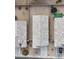 Aerial view of a house and surrounding properties from above at 1241 E Paul Dr, Casa Grande, AZ 85122