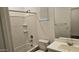 Clean bathroom with a bathtub, shower, and vanity at 12461 W Midway Ave, Glendale, AZ 85307