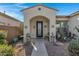 Elegant entryway with decorative door and welcoming porch at 369 W Glacier Bay Dr, San Tan Valley, AZ 85140