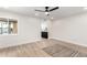 Bright bedroom with new flooring and access to bathroom at 6056 E Harvard St, Scottsdale, AZ 85257