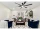Bright and airy living room with comfy seating at 6056 E Harvard St, Scottsdale, AZ 85257