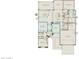 Detailed floor plan showcasing the layout of the home, including bedrooms, kitchen, and living areas at 7682 W Mockingbird Way, Florence, AZ 85132