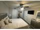 Bright bedroom with comfortable bed and dresser at 1720 E Thunderbird Rd # 2015, Phoenix, AZ 85022