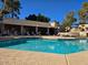 Inviting community pool with surrounding lounge chairs at 1720 E Thunderbird Rd # 2015, Phoenix, AZ 85022