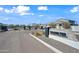 View of the gated community entrance with attractive signage under a blue sky at 2334 E Levi Dr, Phoenix, AZ 85040