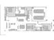 Detailed floor plan showcasing the layout, dimensions, and room placements of the property at 2334 E Levi Dr, Phoenix, AZ 85040